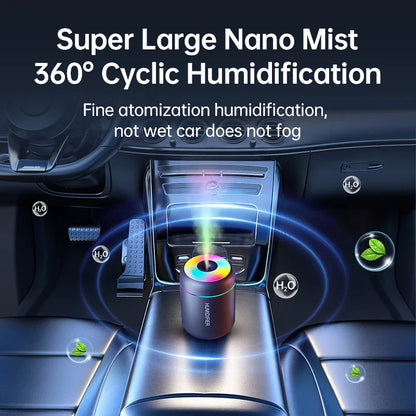 180ML Mini USB Aroma Diffuser - Elektrischer Luftbefeuchter für Zuhause, Auto & Schlafzimmer, ätherisches Öl Reinigung mit Nebellichtern