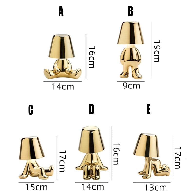 Garduru - Kabellampe mit elegantem Design mit wiederaufladbarem LED