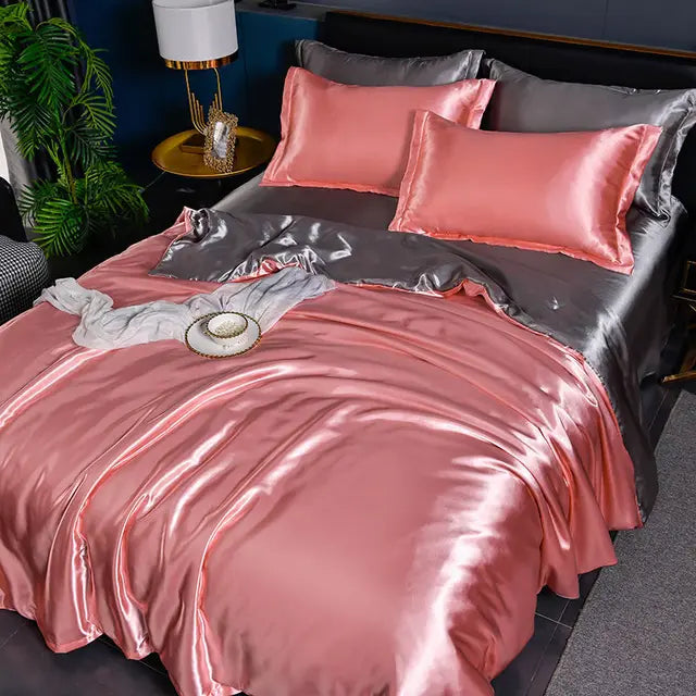 ÉléganceSatin – Luxuriöse Satin-Bettdecke