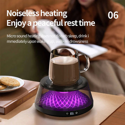 Royaleva USB Kaffeetassenwärmer – 4 Temperatureinstellungen, thermostatischer Untersetzer für Zuhause und Büro