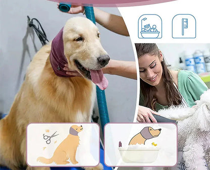 SnugPaws - Wasserdichte Haustier-Ohrenschützer aus Flauschigem Flanell