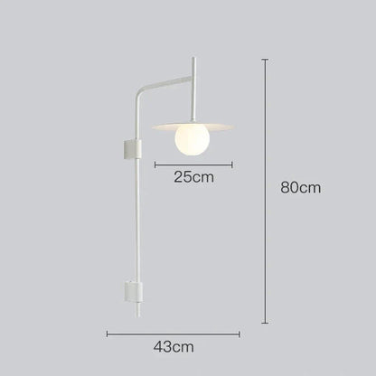 Garduru - Moderne Nachttisch-Wandlampe