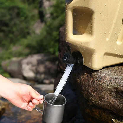 12L Tragbarer Wasserkanister mit Hahn – Outdoor Camping Essential