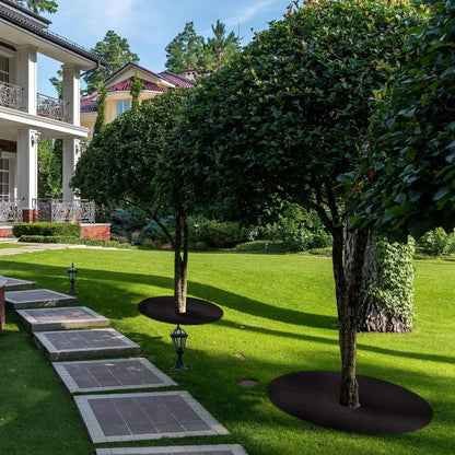 Unkrautvlies Baumscheibe – Atmungsaktive Wurzelschutzmatte für Garten und Pflanzen