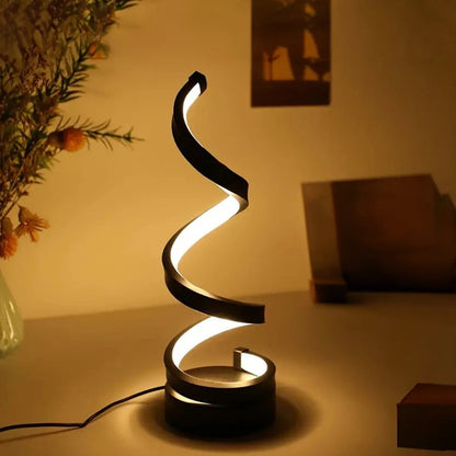 Garduru Tischlampe – Dimmbare LED Nachttischlampe mit USB-Strom