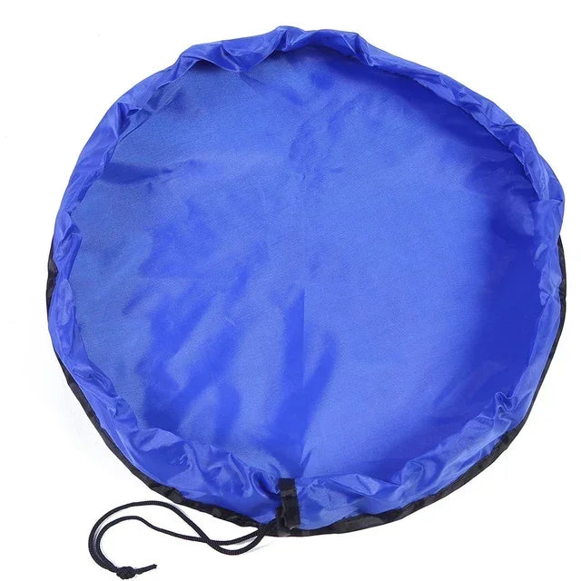 Garduru STORAGE CUSHION – Spielzeugkissen & Spielmatte in einem – Faltbarer Organizer für Kinderzimmer