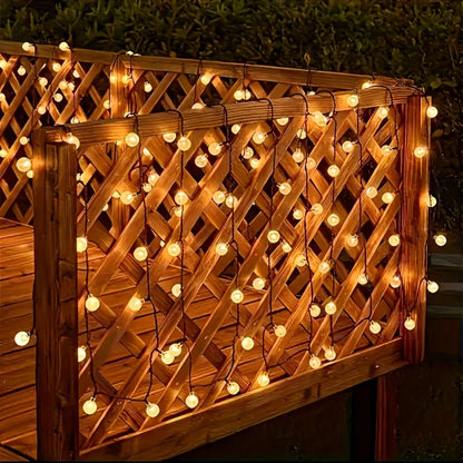 Solar Crystal Light String – LED Außen Dekoration