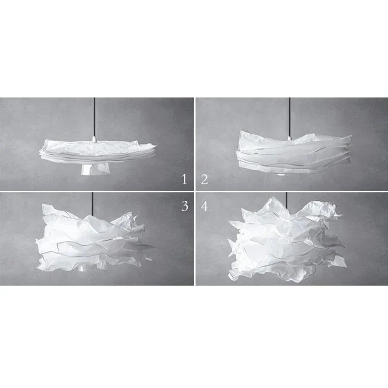 Royaleva DIY Wolke Pendelleuchte Lampenschirm für Wohnzimmer & Schlafzimmer Dekor