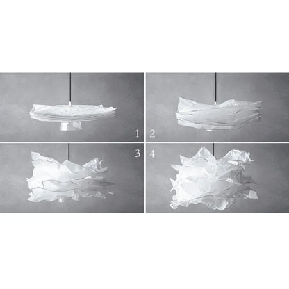 Royaleva DIY Wolke Pendelleuchte Lampenschirm für Wohnzimmer & Schlafzimmer Dekor