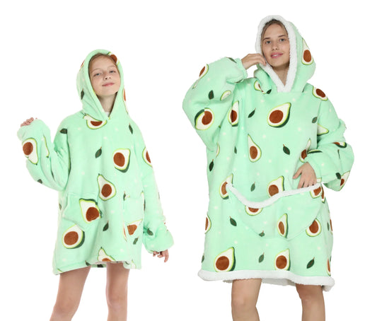 Garduru – Ultra-bequeme, übergroße Hoodie-Decke