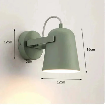 Nordic Bell Nachttisch Wandlampe