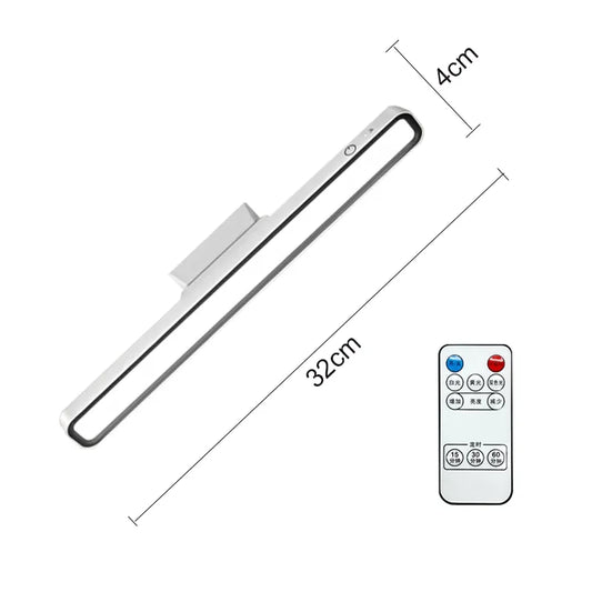 Minimalistische LED-Schreibtischleuchte mit Touch-Steuerung
