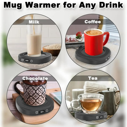 Smart Electric Mug Warmer – 3-Temp Regelung & Automatische Abschaltung für Zuhause & Büro