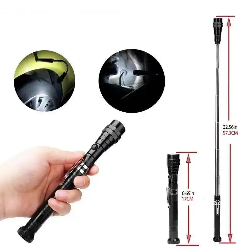 LED magnetische flexible Taschenlampe für enge Räume