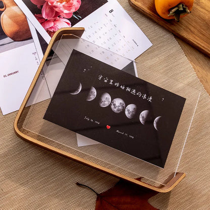 Acryl Herbarium Rahmen Dekor