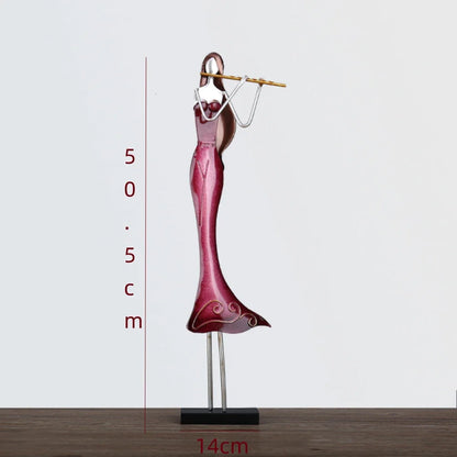 Abstracte Musikinstrument Skulpturen