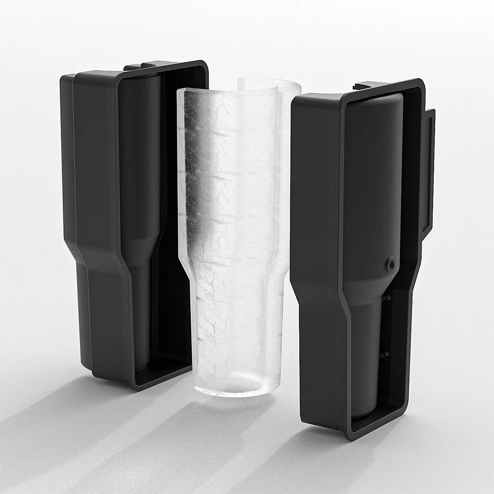 Silicone-Eiswürfelform für Stanley Cup – Zylinderförmige Eiswürfelschale