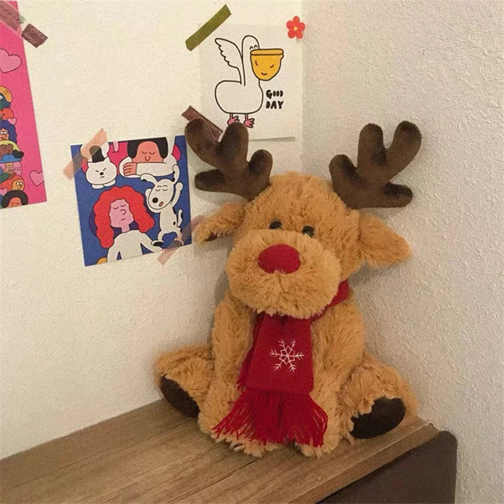 Garduru - Zauberhaftes Rentier Kuscheltier als ideales Weihnachtsgeschenk für Kinder