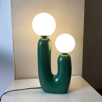 Nordique Glow - Moderne Glastischlampe