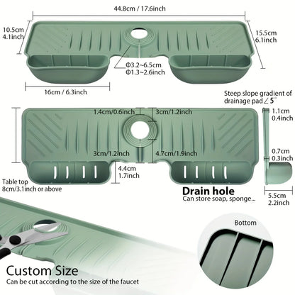 Silikon-Spüle Spritzschutz