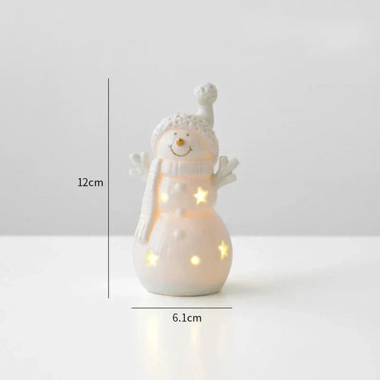 LED-Beleuchteter Schneemann für Eine Festliche Weihnachtsdeko