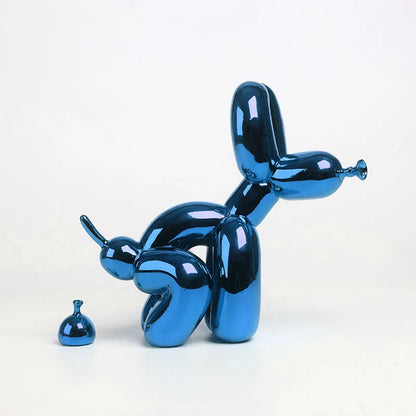 Minimalistisches Ballonhund-Ornament