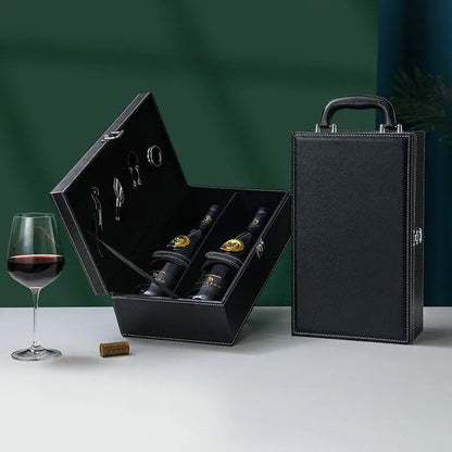 Luxus Weinkoffer – Stilvolle Aufbewahrung für Wein und Zubehör