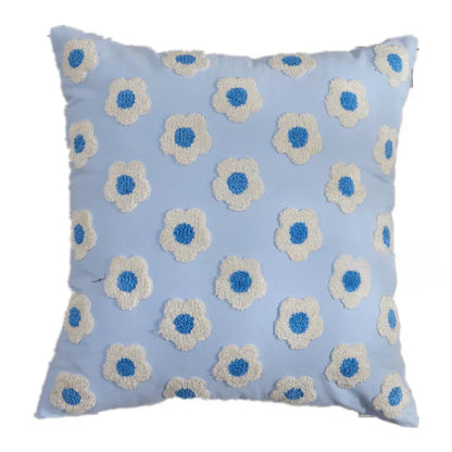 Soléa – Jacquard-Kissenbezug mit raffiniertem Sonnenblumenmuster