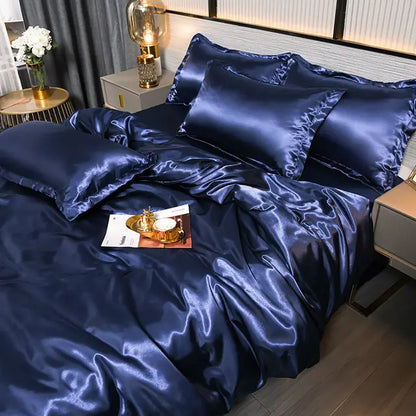 ÉléganceSatin – Luxuriöse Satin-Bettdecke