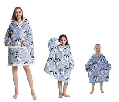 Garduru – Ultra-bequeme, übergroße Hoodie-Decke