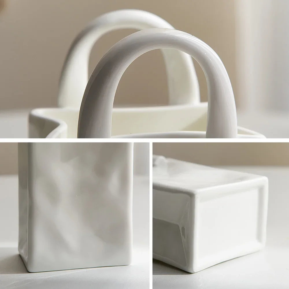 Unieke Handvat Vase - Modern und Stilvoll