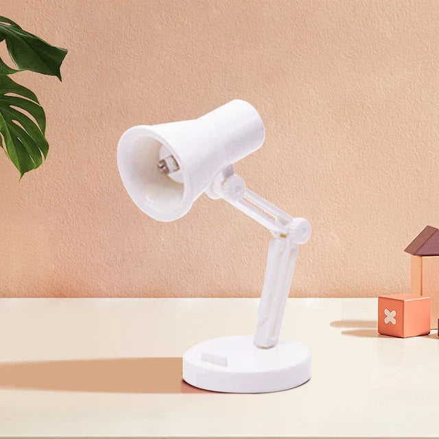 Mini-LED-Buchlicht mit Clip, faltbare kleine Schreibtischlampe zum Lesen, Nachttisch und Studium