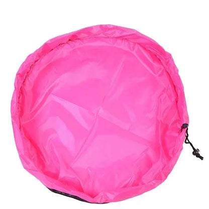 Garduru STORAGE CUSHION – Spielzeugkissen & Spielmatte in einem – Faltbarer Organizer für Kinderzimmer