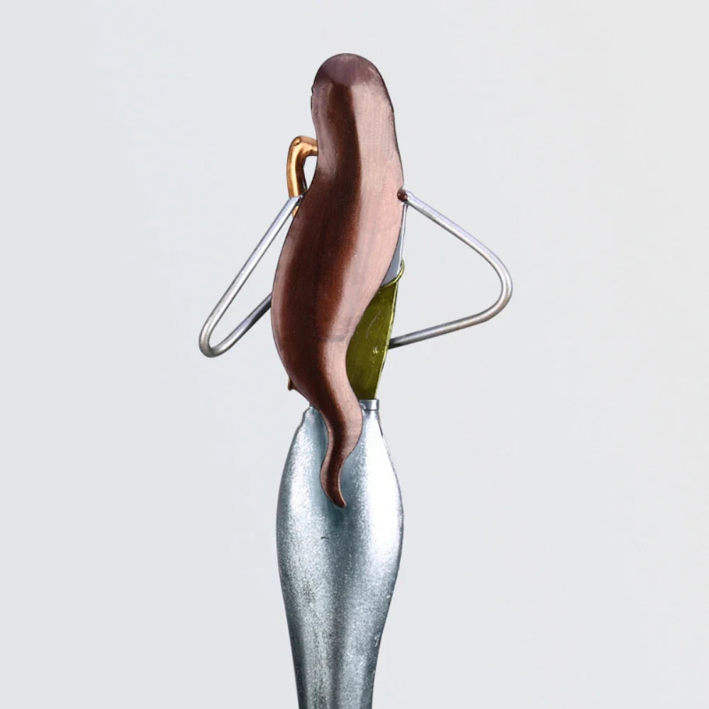 Abstracte Musikinstrument Skulpturen