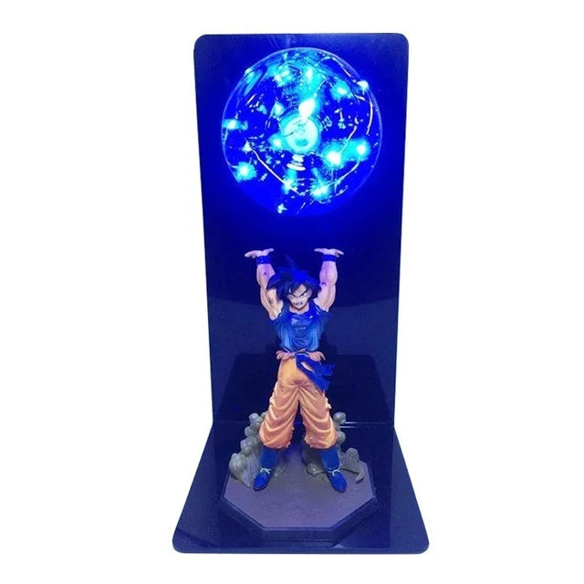 Dragon Ball Z Goku Lampe – Energie-Bomben LED Nachtlicht, DBZ Sammlerstück Figur