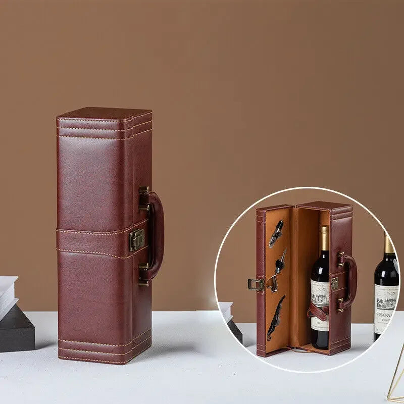 Luxus Weinkoffer – Stilvolle Aufbewahrung für Wein und Zubehör