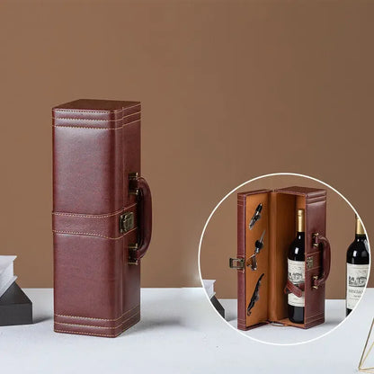 Luxus Weinkoffer – Stilvolle Aufbewahrung für Wein und Zubehör