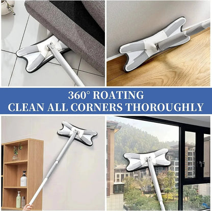 Selbstwringender Bodenmopp mit ersetzbaren Pads