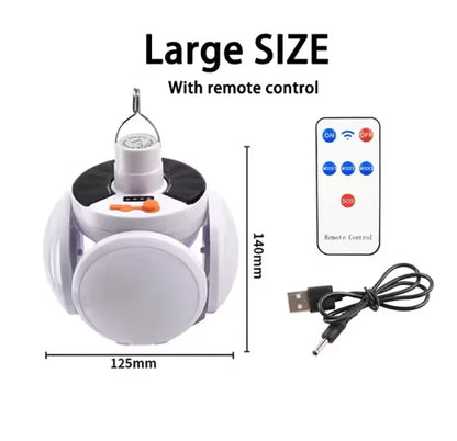 Praktische Solar Outdoor und Camping Lampe