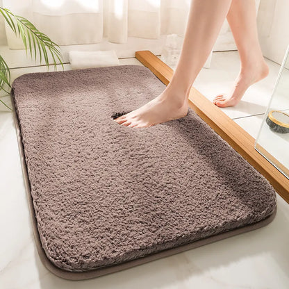 CloudLuxe – Super Dicke Luxus Badezimmermatte mit ultimativer Weichheit und rutschfester Unterseite