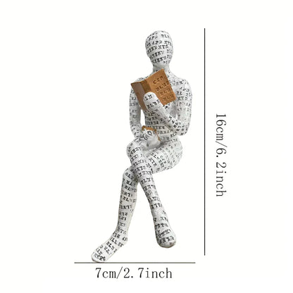 Abstrakte Lese-Figuren