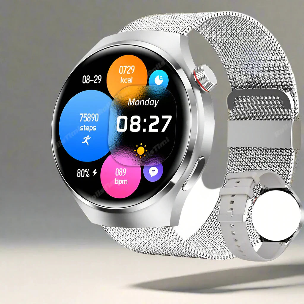 Smartwatch mit GPS und Gesundheitsmonitor | LuxeWatch