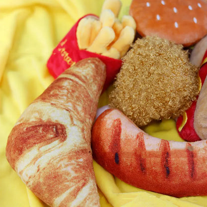 Garduru - Buntes und interaktives Snackspielzeug für Hunde mit Pieper und bissfestem Design