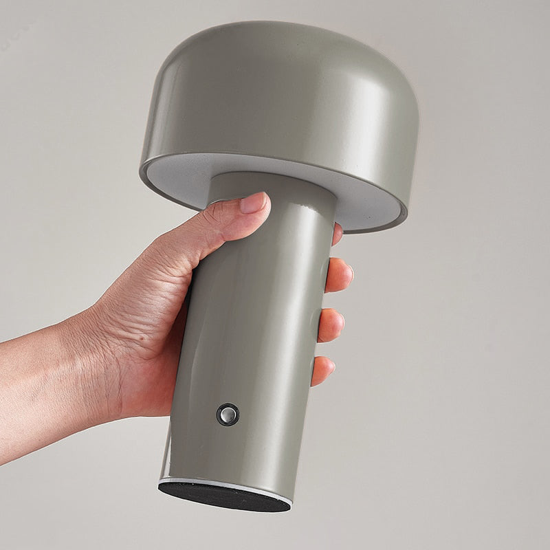 Tischlampe Kabellos Italienischer Pilz – Moderne und Praktische Eleganz