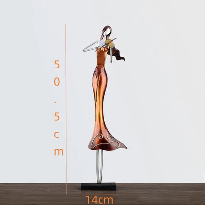 Abstracte Musikinstrument Skulpturen