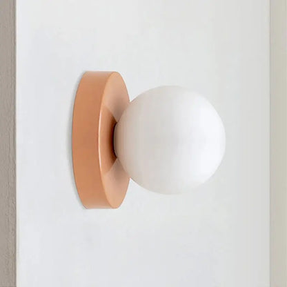 Wandleuchte mit Glasglobus Modernes Design