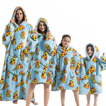 Garduru – Hoodie Decke Kürbis festlich