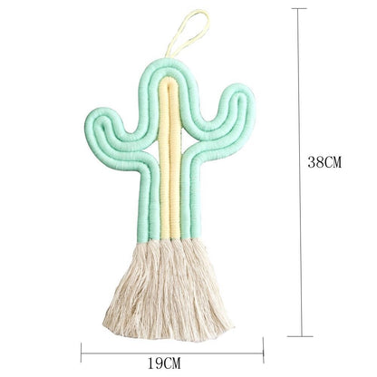 Tier-Muster Wandkunst aus Baumwolle