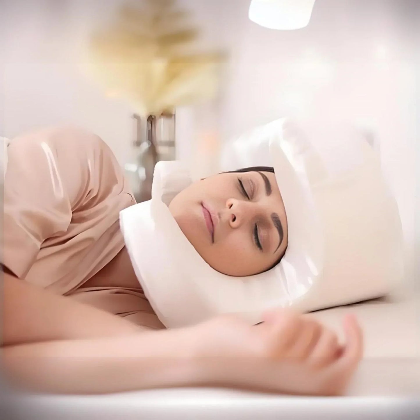 BeautyCloud Anti-Falten Kopfkissen | Luxuriöser Komfort und Anti-Aging Vorteile