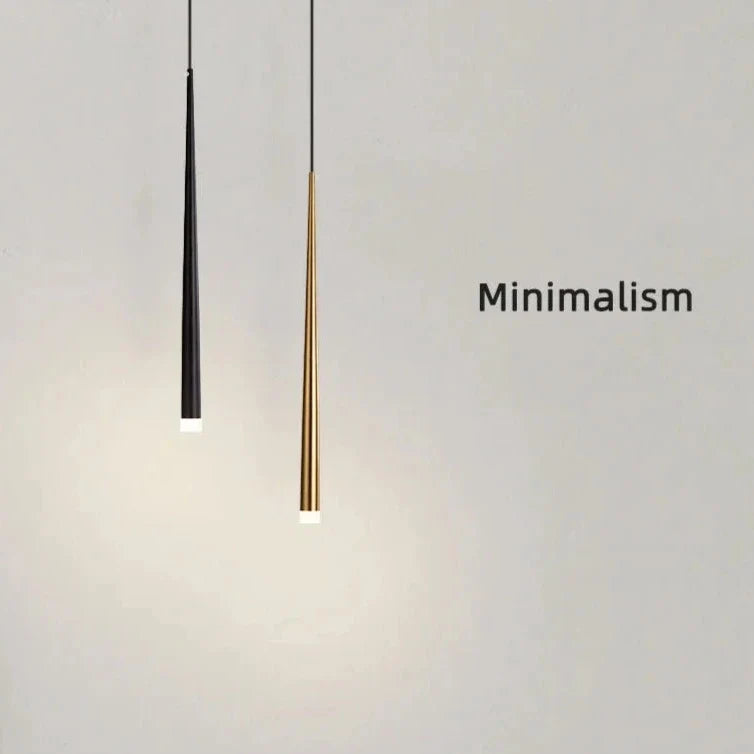 Sleek Drop Pendant Light